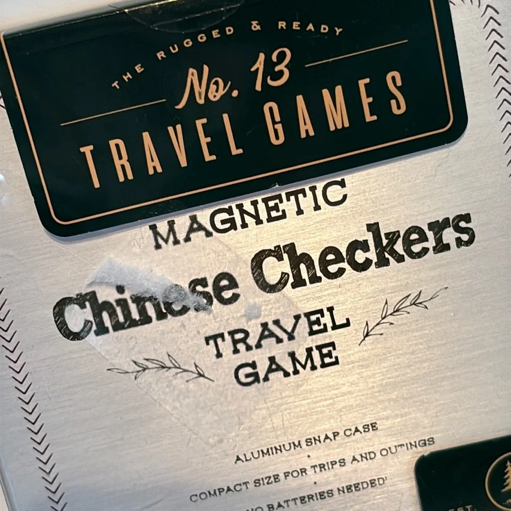 G.H. Bass & Co. Magnetic Chinese Checkers Travel Game